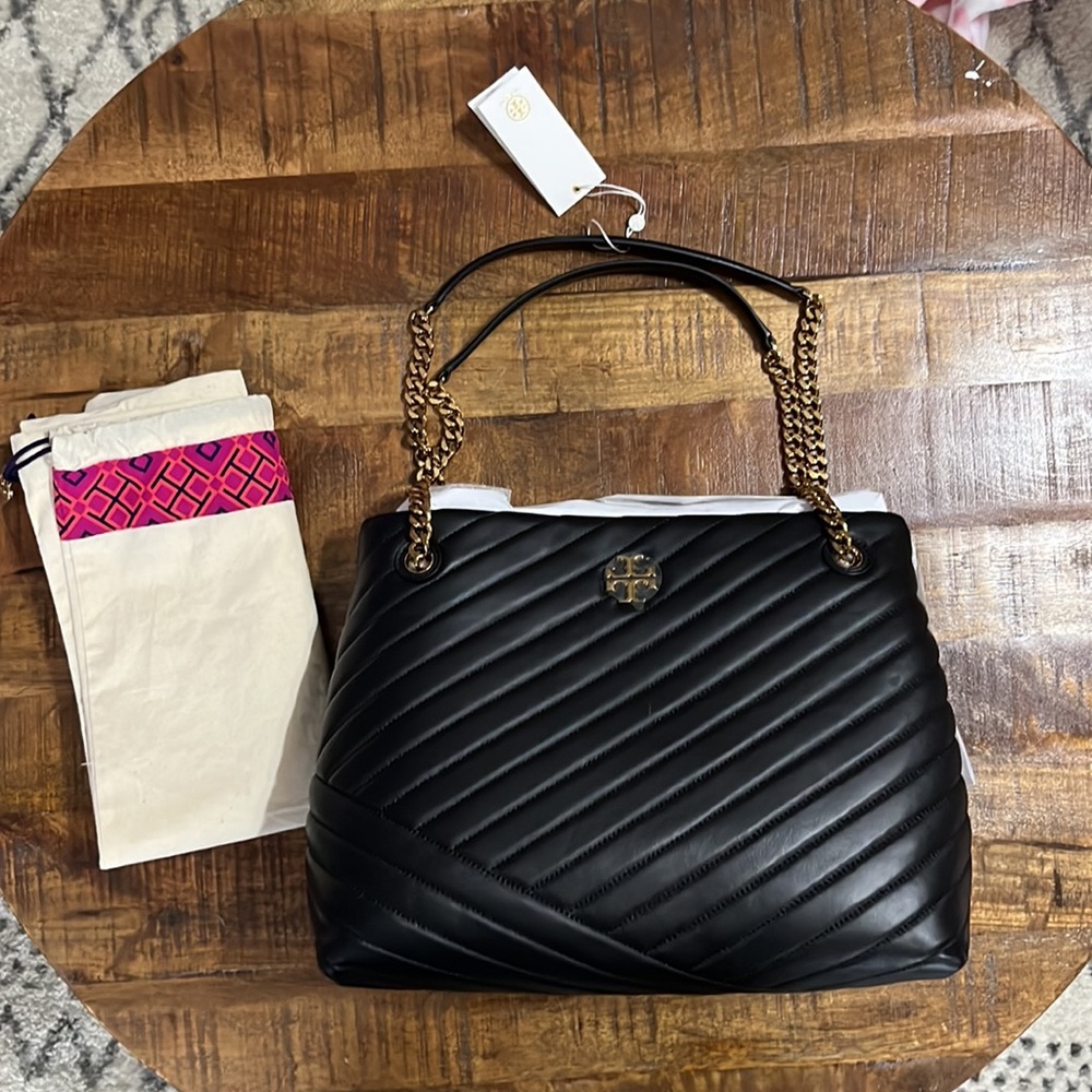 Tory Burch Kira chevron tote